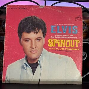 ELVIS “Spinout” Soundtrack Vinyl LP Record Album (P-poor)
